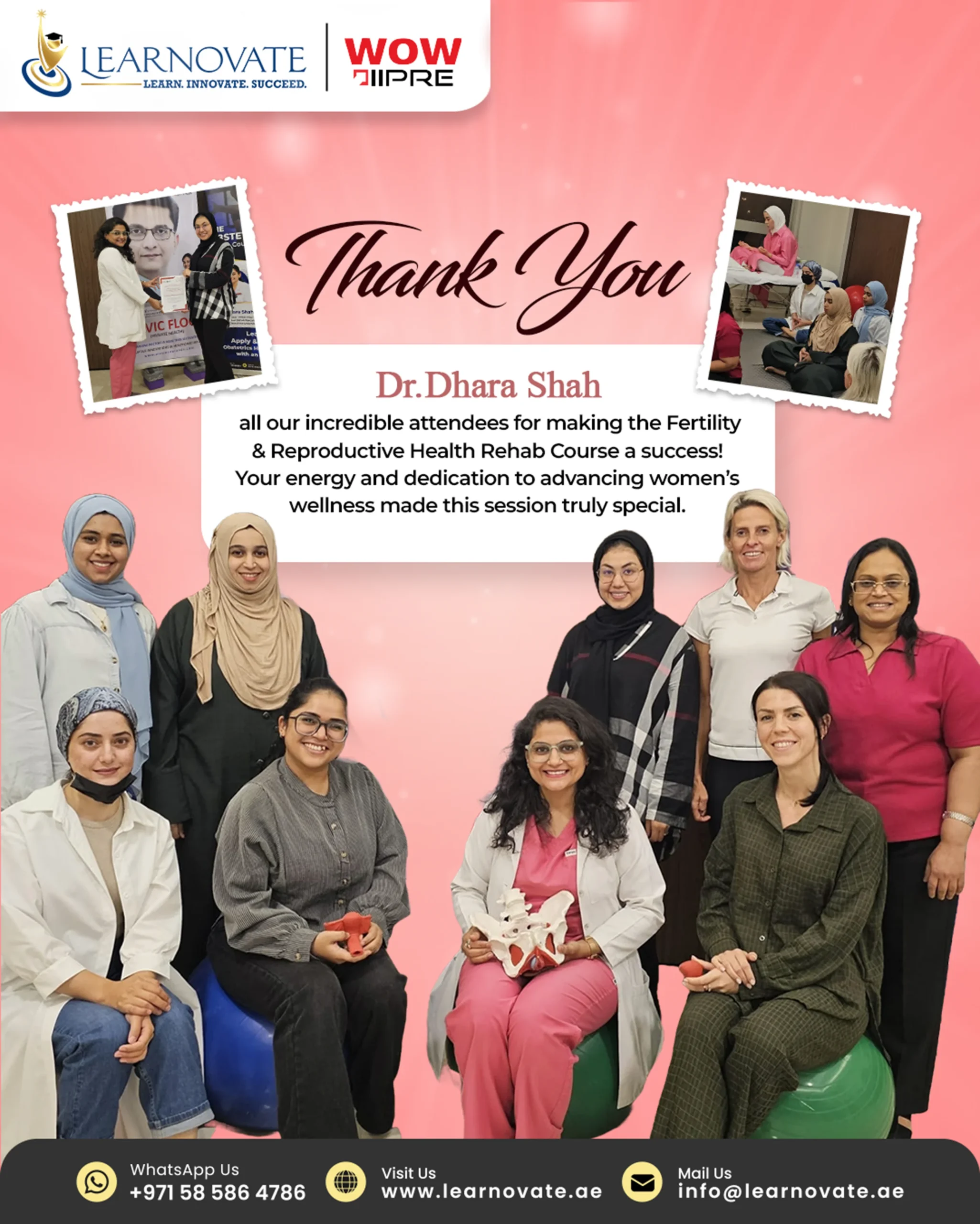 Fertility Thankyou post